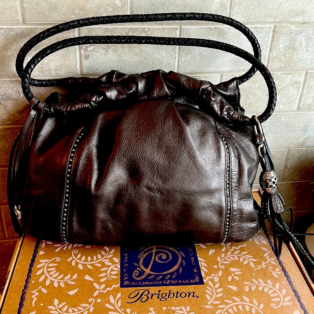 Brighton pewter hobo purse